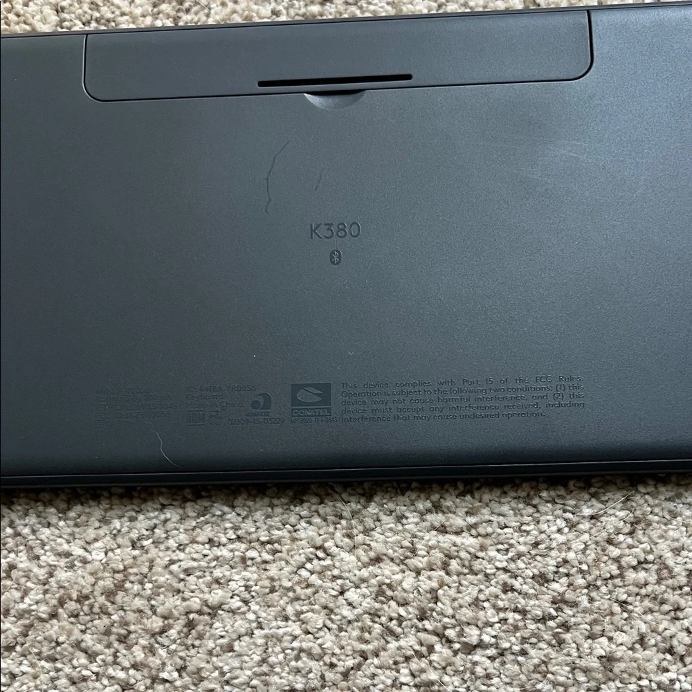 Logitech K380 Wireless Keyboard in Black